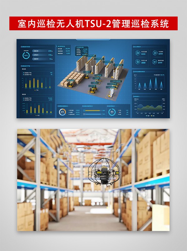 室內(nèi)巡檢無人機TSU-2型(圖4)